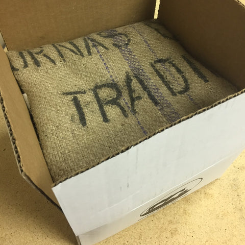 5 Burlap Coffee Bags Mystery Bundle