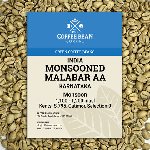 India: Monsooned Malabar AA, Karnataka